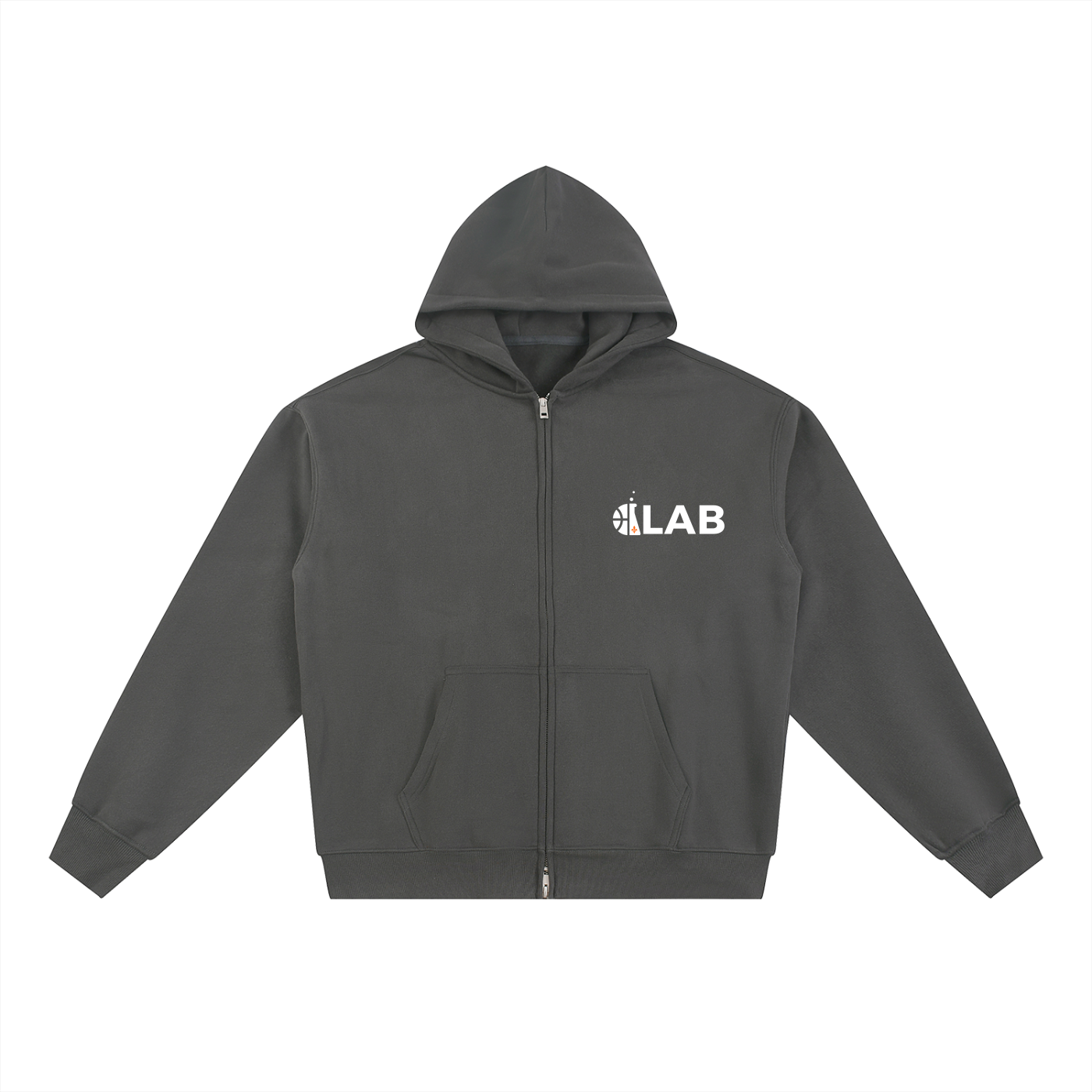 HL Fleece Zip-Through Hoodie (regular length)