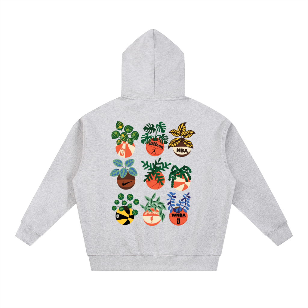Oversized Fleece Boxy Hoodie