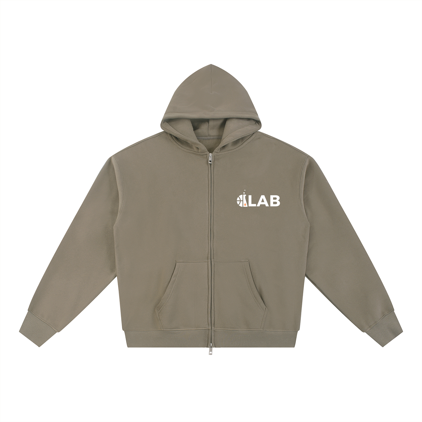 HL Fleece Zip-Through Hoodie (regular length)